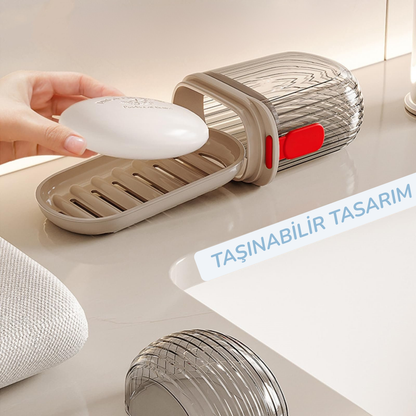 Sızdırmaz Taşınabilir Sabunluk